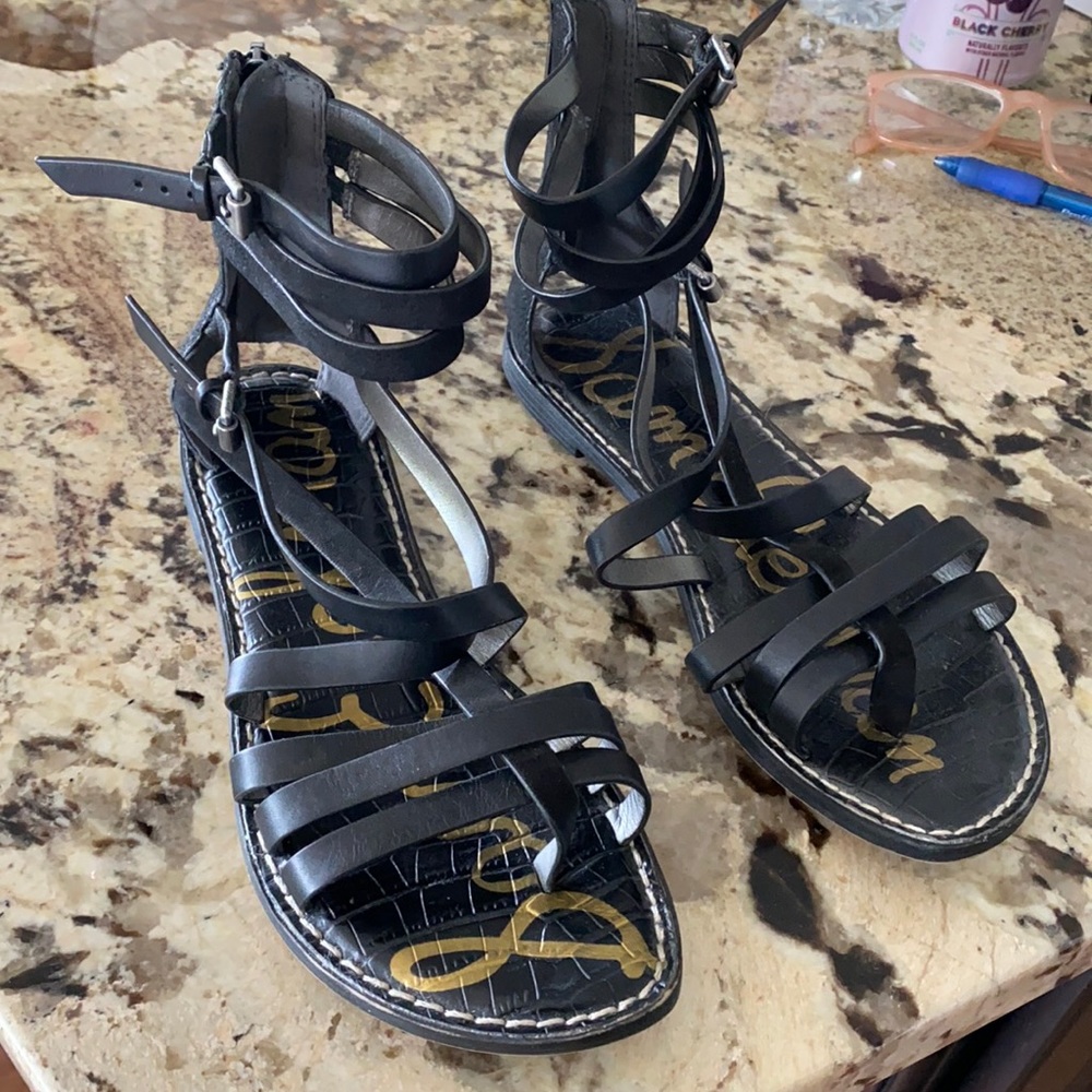 Sam Edelman Gladiator sandal with zipper